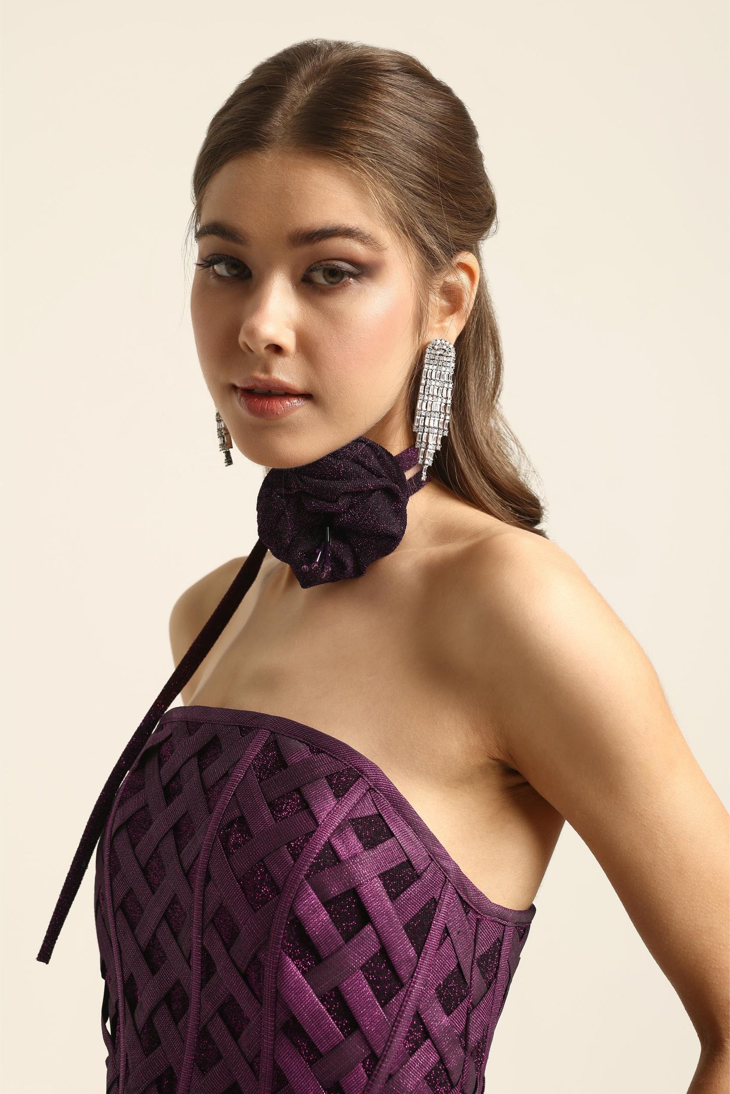 CHLOE PINK CORSET DRESS