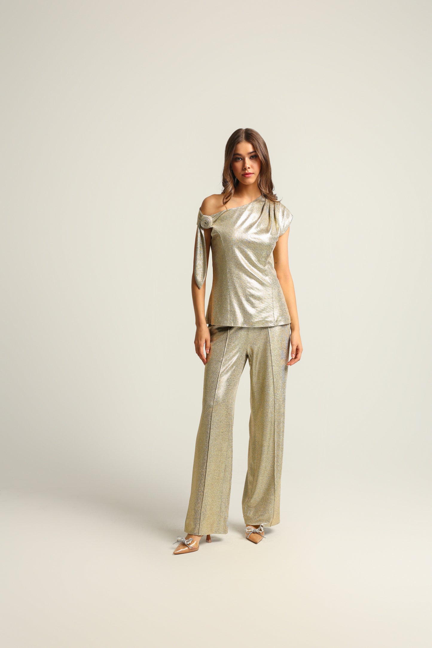 KIRA GOLD CO-ORD SET