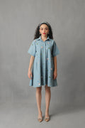 KOVA LIGHT BLUE DENIM SHIRT DRESS