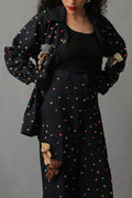 NOX DARK BLUE DENIM TEDDY CO ORD SET