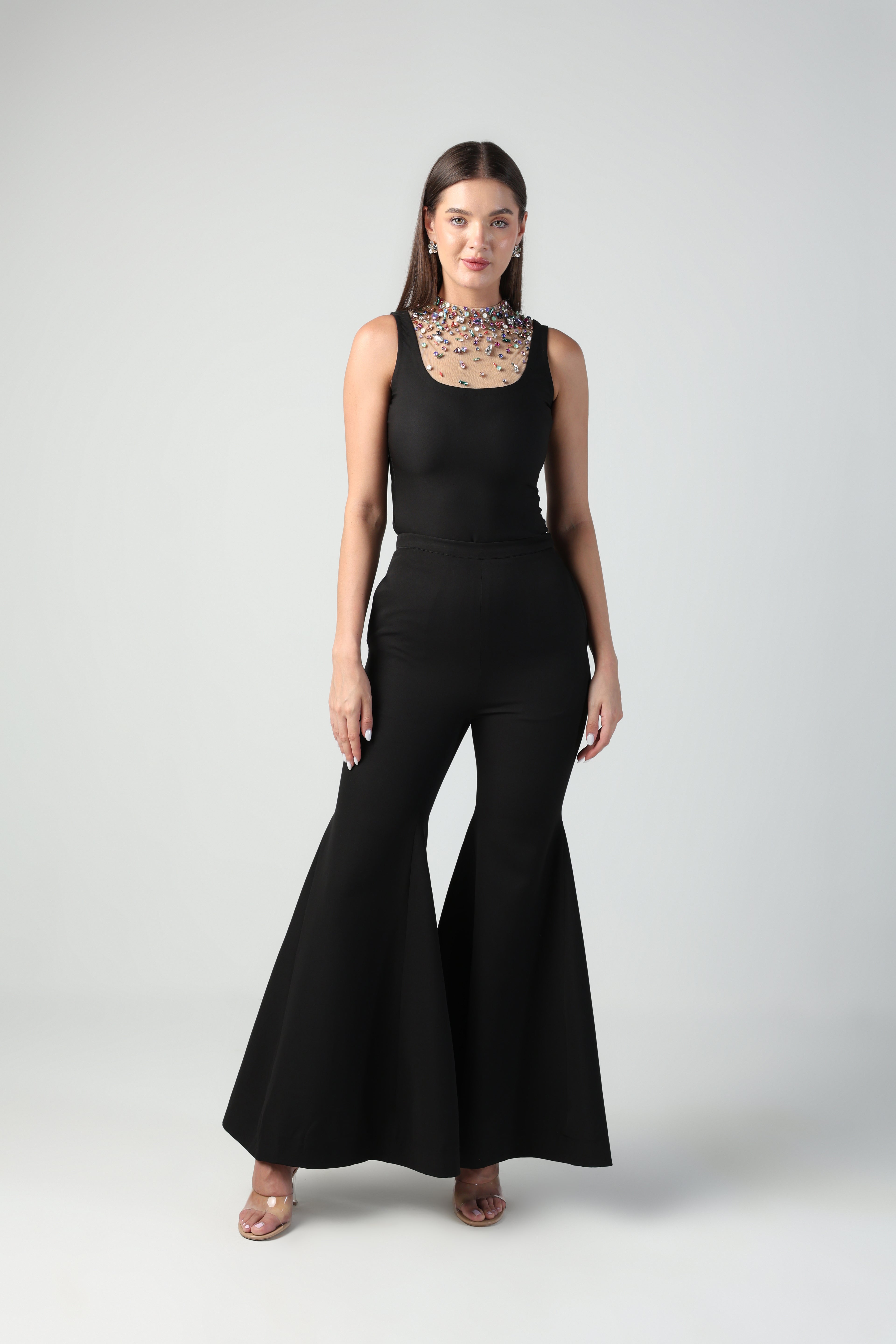 AZZURRA FIT AND HEAVY FLARE PANT