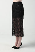 ALICIA EMBELLISHED LACE SKIRT