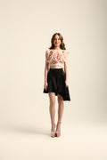 SOPHIE BLACK ASYMMETRIC SKIRT