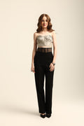 LUNA BLACK CORSET PANTS
