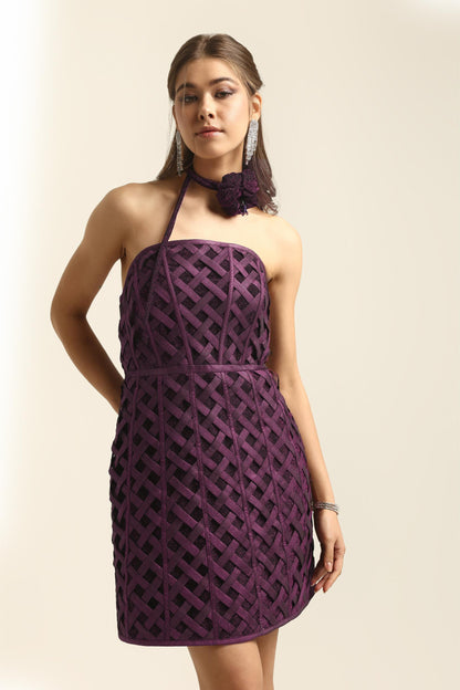 CHLOE PINK CORSET DRESS