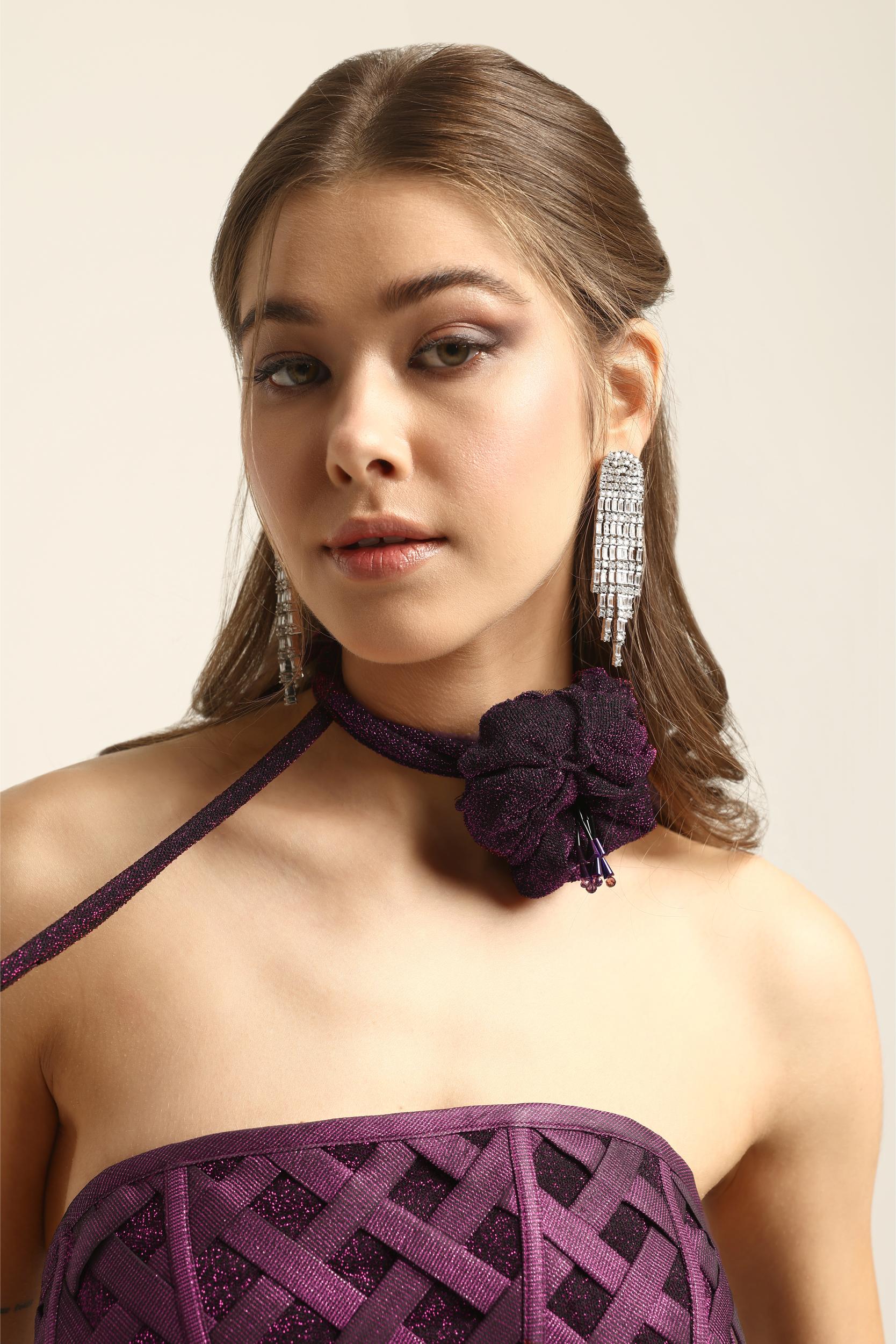 CHLOE PINK CORSET DRESS