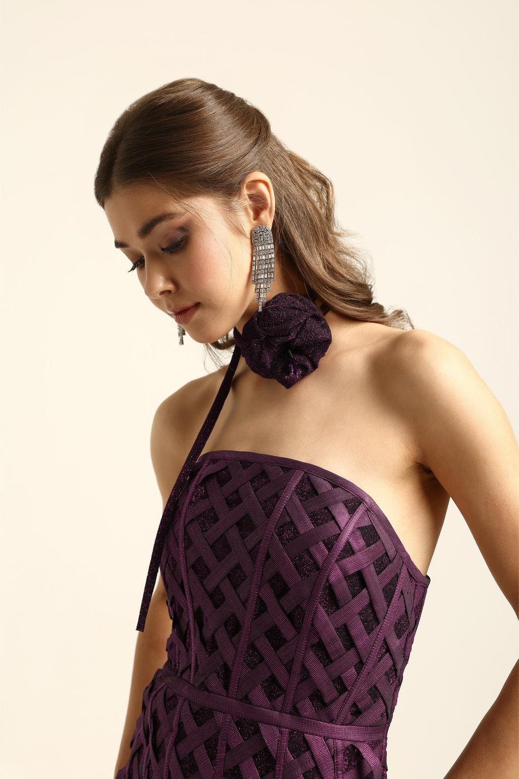 CHLOE PINK CORSET DRESS