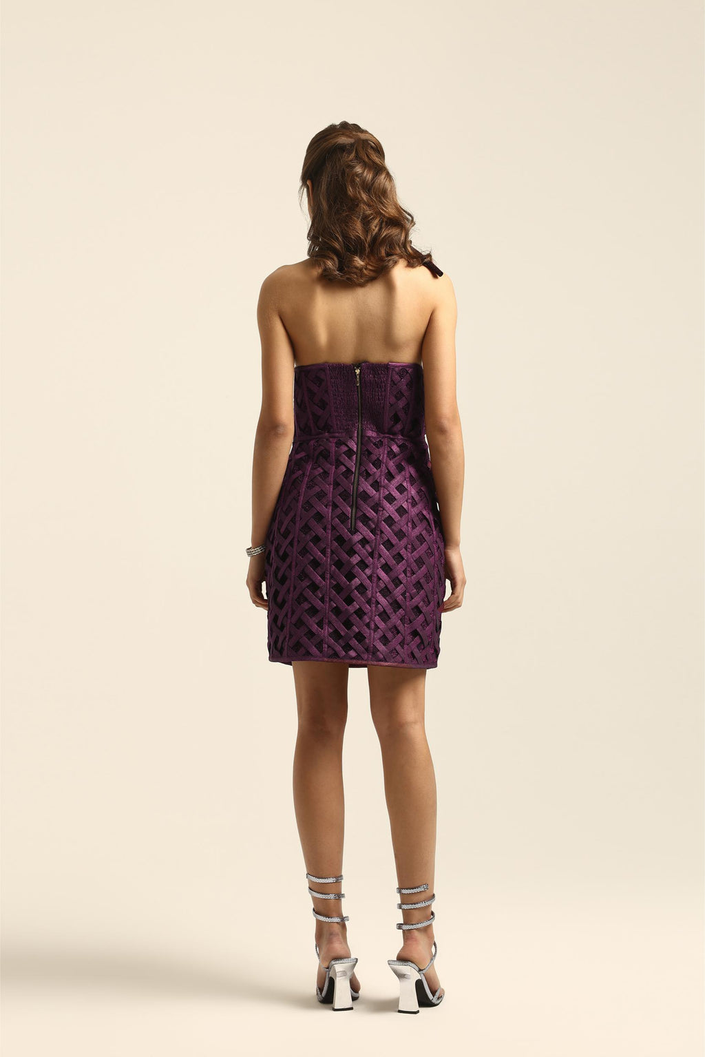 CHLOE PINK CORSET DRESS