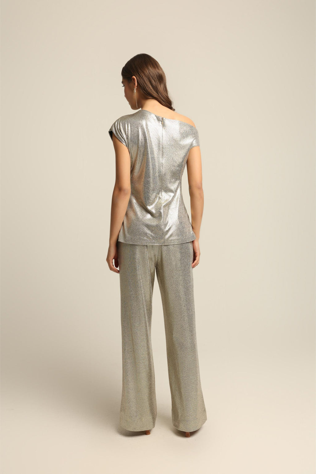KIRA GOLD FOIL PANTS