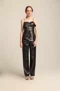 MIA BLACK FOIL CO-ORD SET