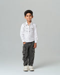 VERO ANTS WHITE SHIRT BOY
