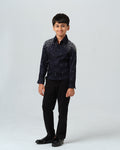 CARLO WATER DROPLETS HAND EMBROIDERED SHIRT BOY