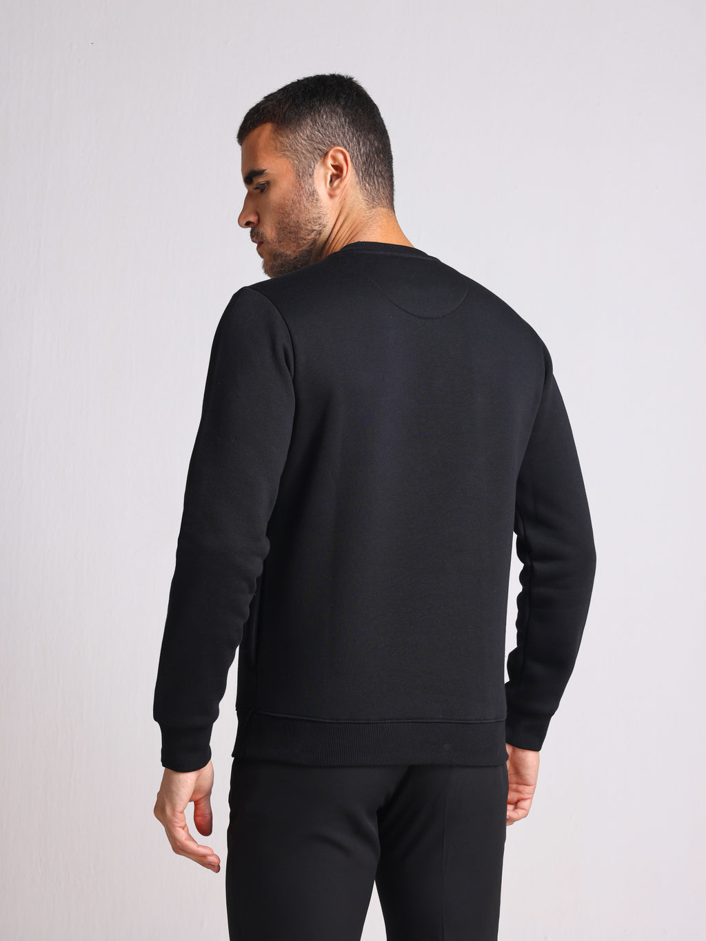 LUCE BLACK SKULL ARTWORK SWEATSHIRT